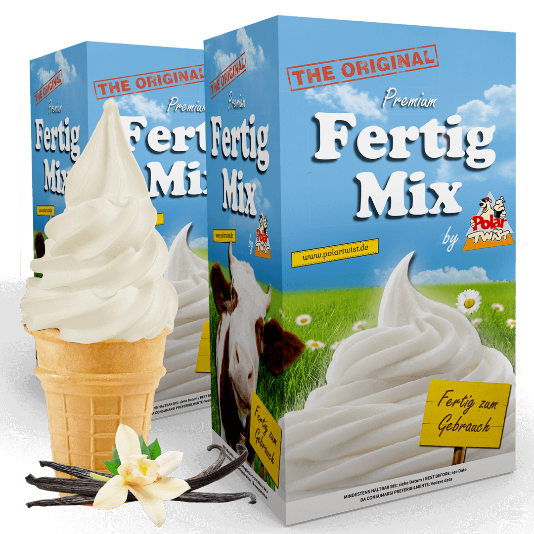 Softeis Fertigmix Vanille