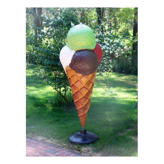 Kugeleistüte mit 4 Kugeln und Standfuß #2