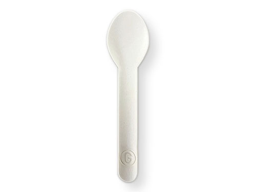 Bio-Eislöffel 13cm Papier weiß